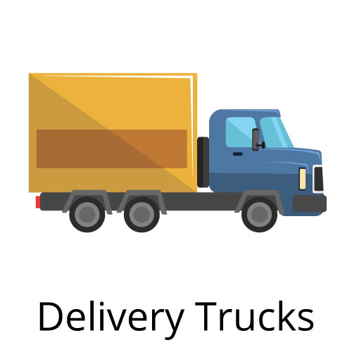 delivery trucks