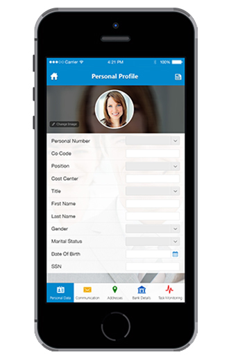 Mobile Employee Self Service
screen 5