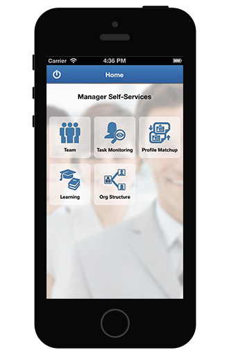 Manager self service screen 2