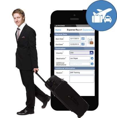 Mobile travel and expense reports 